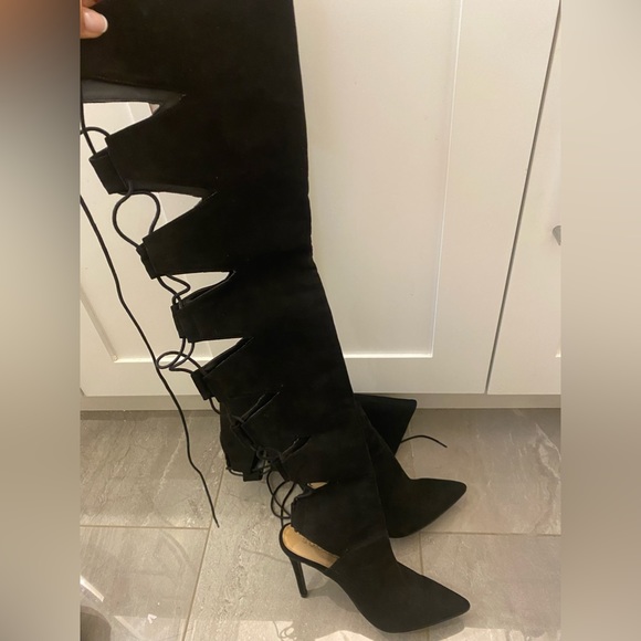 ⭐️ 2 X 30$ PROMO- final sale Over the knee boots - Picture 2 of 3